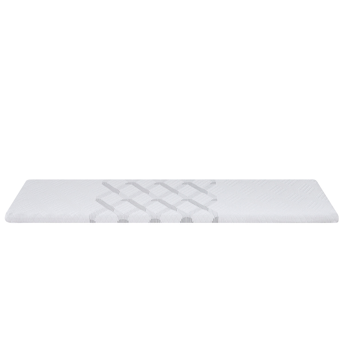 Vue de côté surmatelas 5,3cm SENHO PLUME 90x190cm